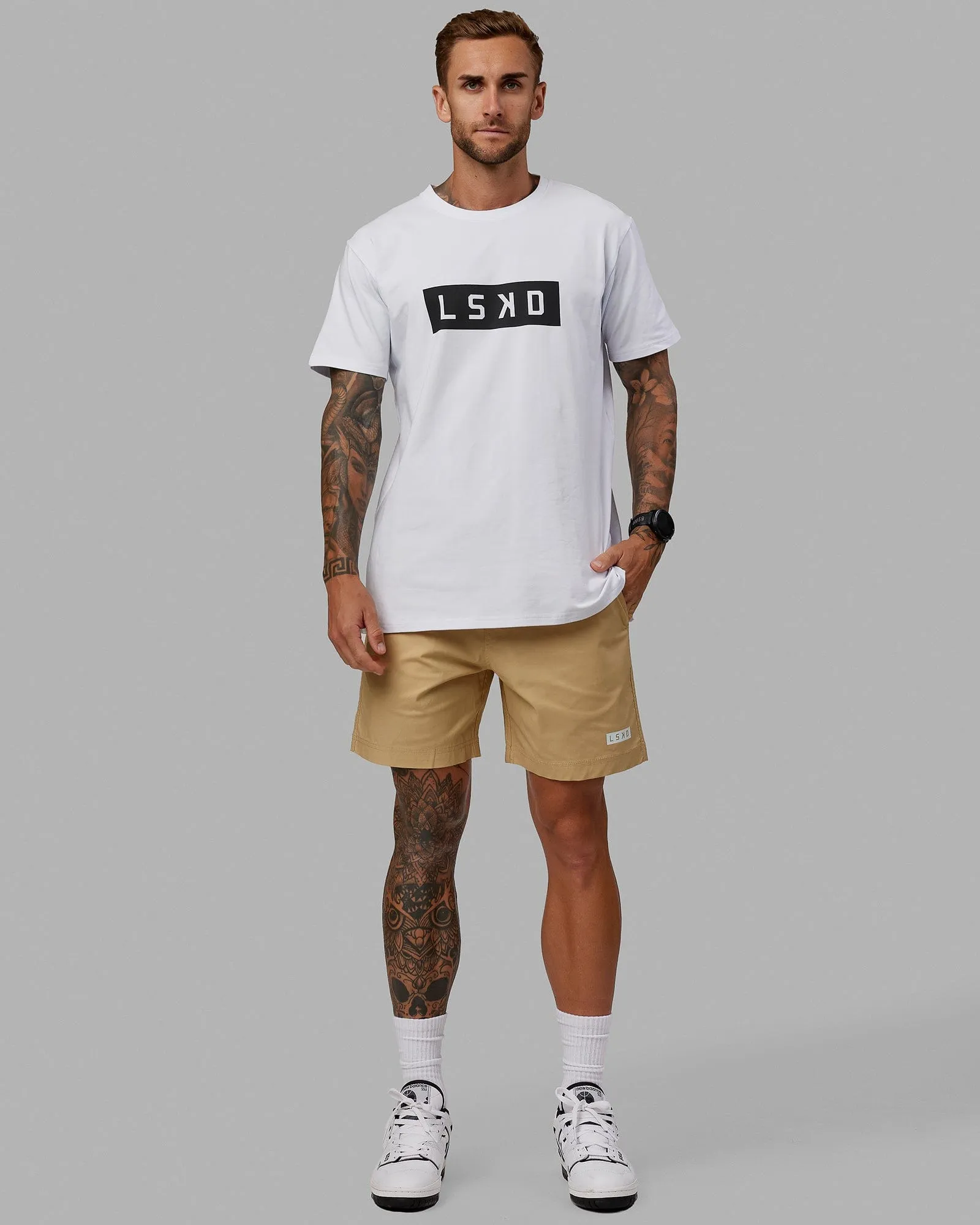 Daily Shorts - Pale Khaki