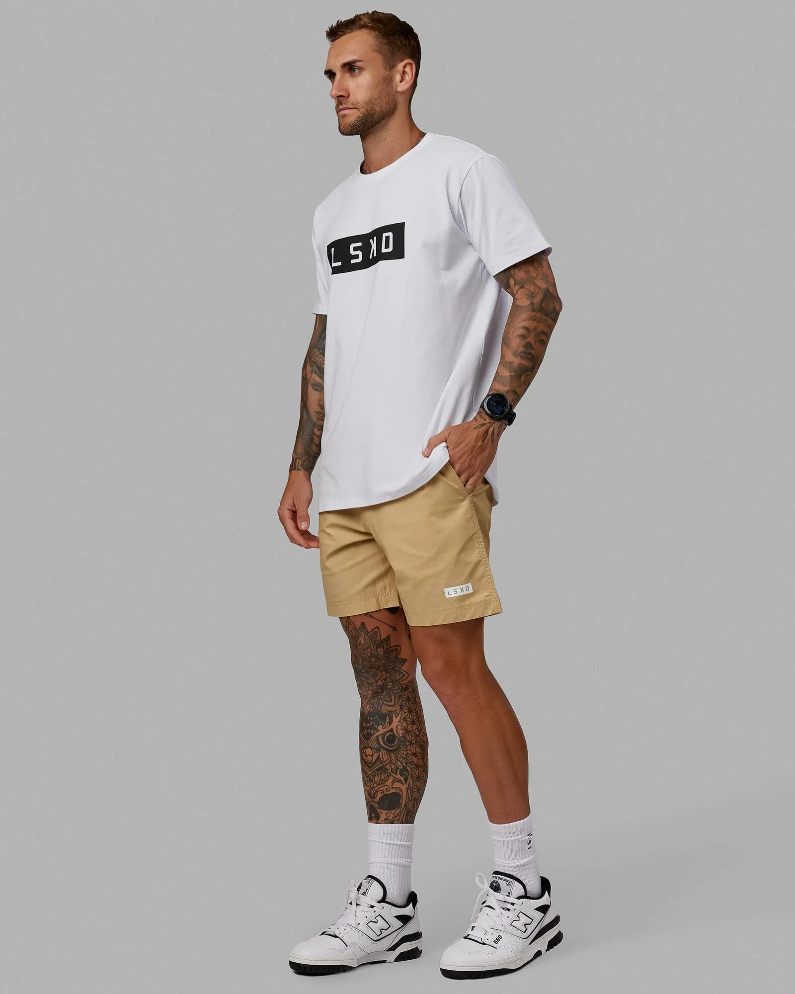 Daily Shorts - Pale Khaki