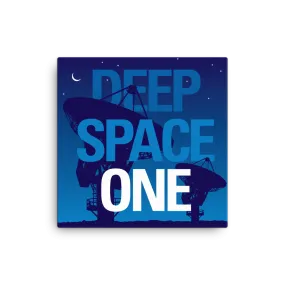 Deep Space One 16x16" Stretched Canvas Print