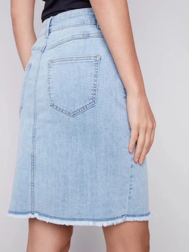 DENIM SKIRT