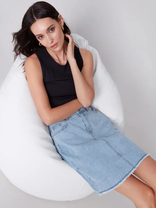 DENIM SKIRT