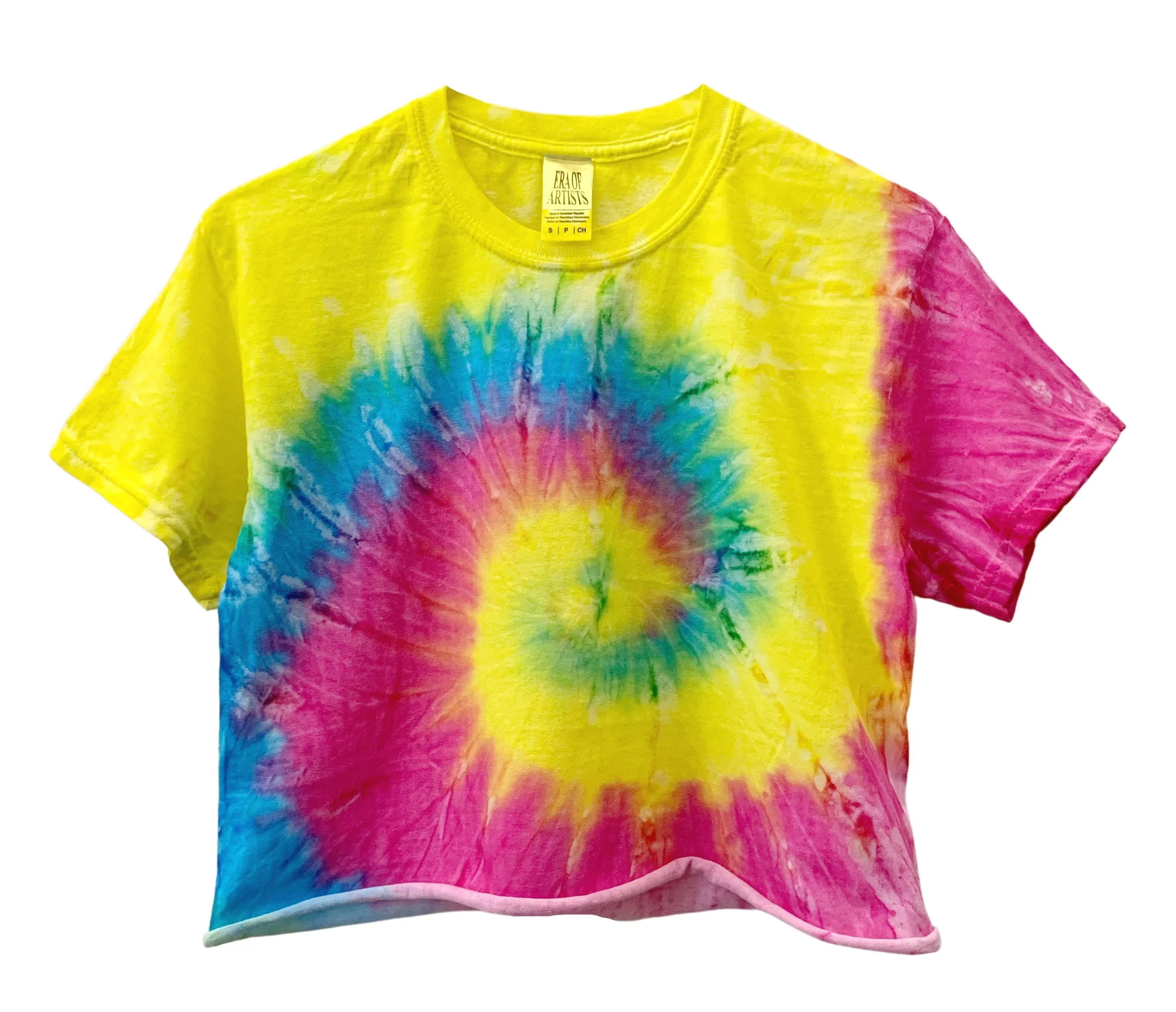 Eden Tie-Dye Unisex Cropped Tee