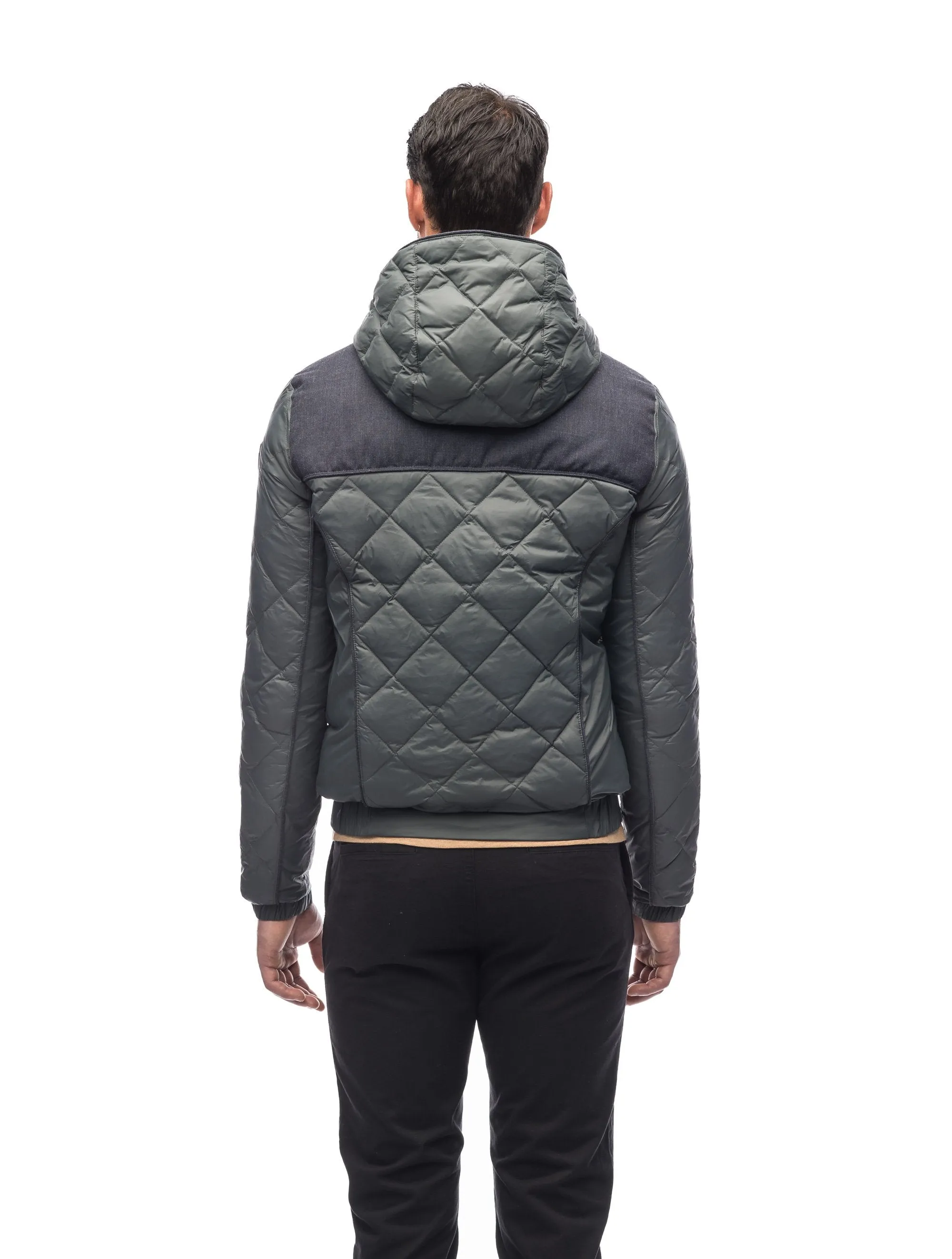 Elroy Men's Quilted Hooded Jacket