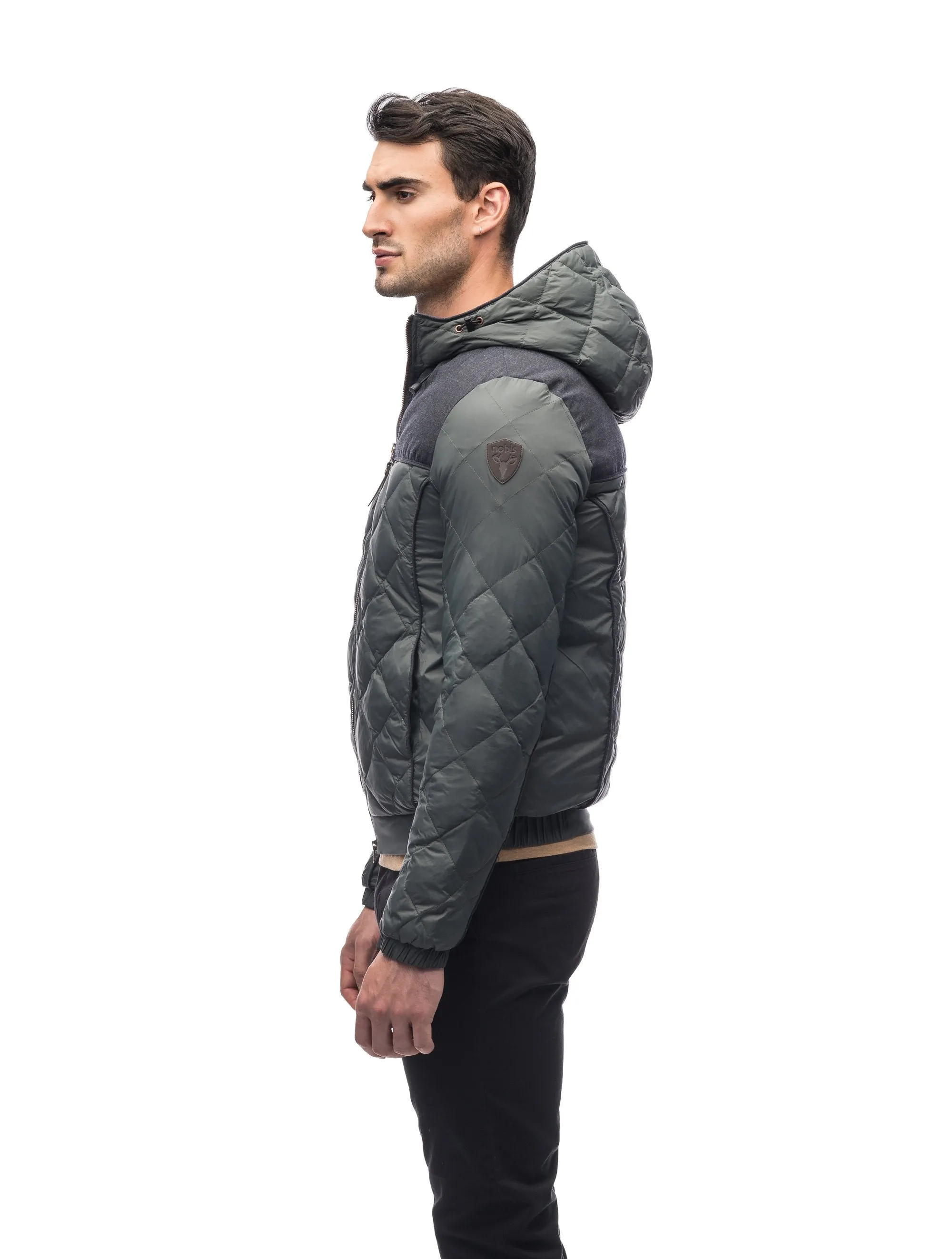 Elroy Men's Quilted Hooded Jacket