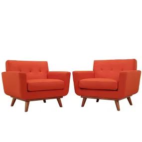 Engage Armchair Wood Set of 2