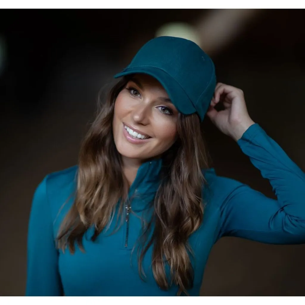 Equestrian Stockholm Cap Aurora Blue