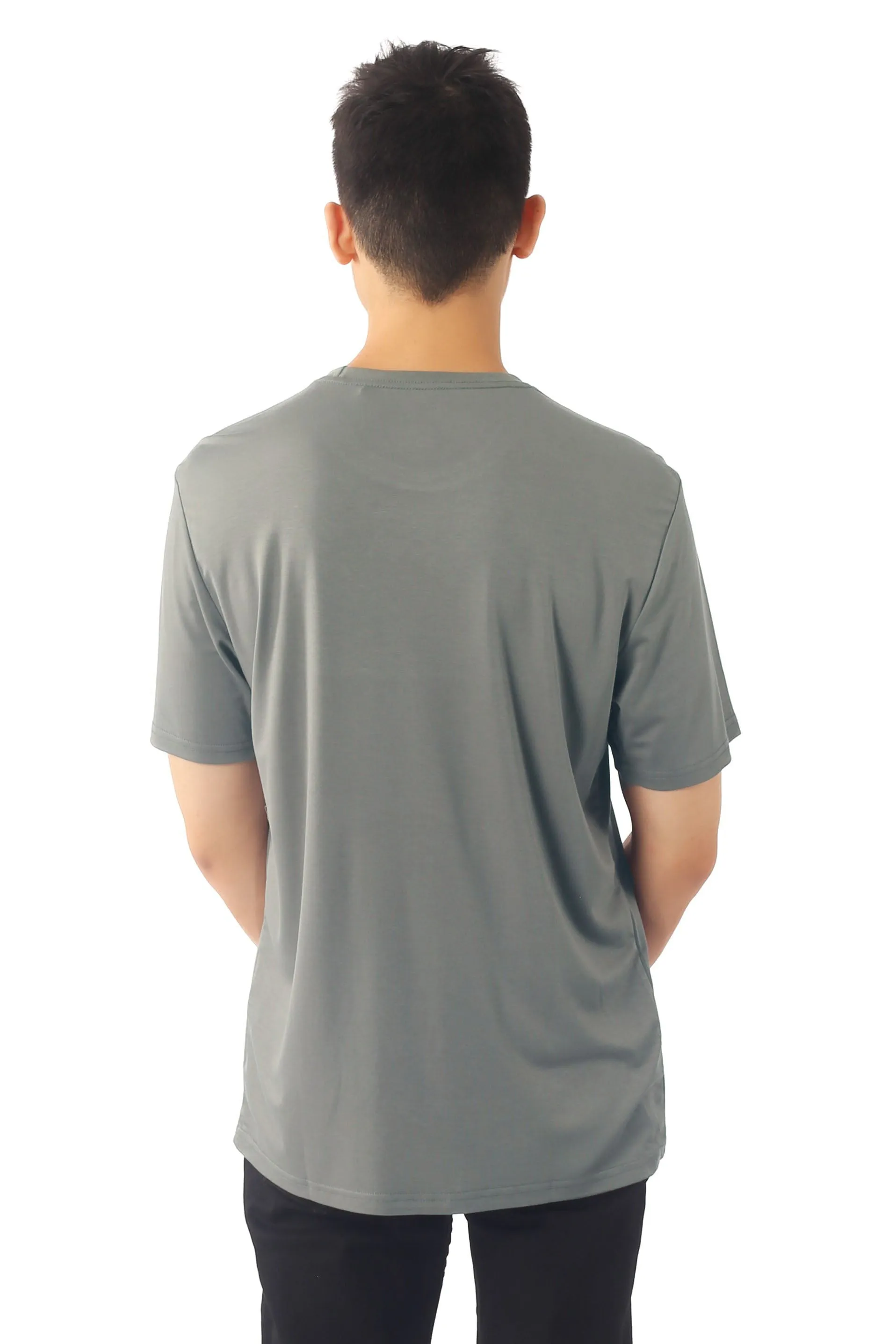 EXHAUST ROUND NECK T SHIRT [FREE CUT] 1595