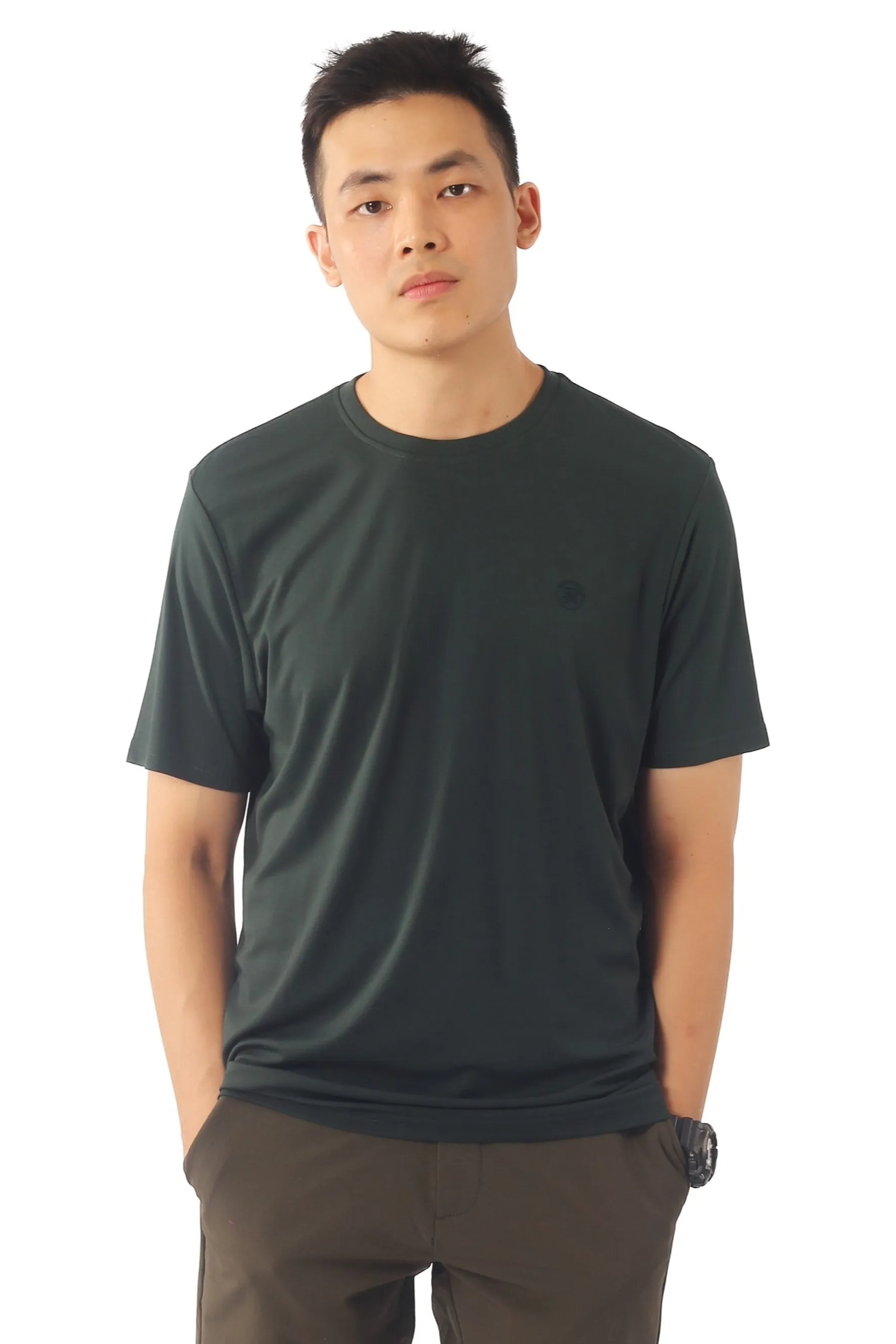 EXHAUST ROUND NECK T SHIRT [FREE CUT] 1595