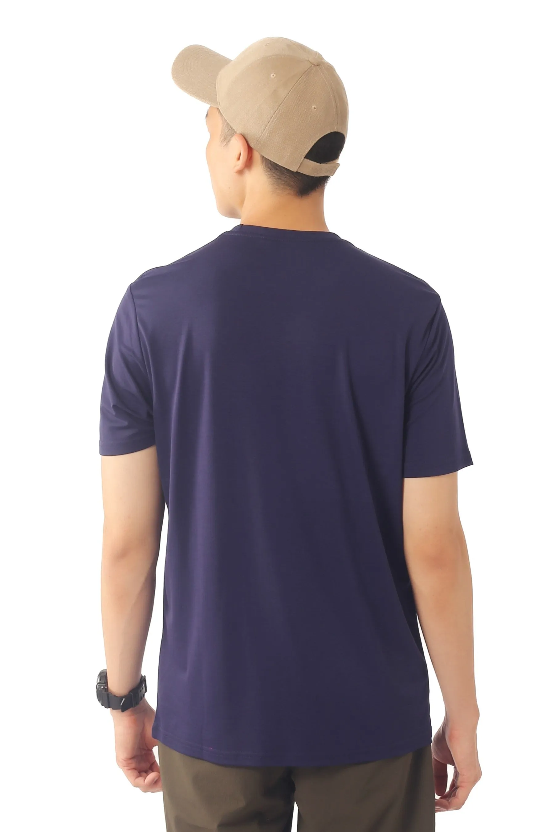 EXHAUST ROUND NECK T SHIRT [FREE CUT] 1595