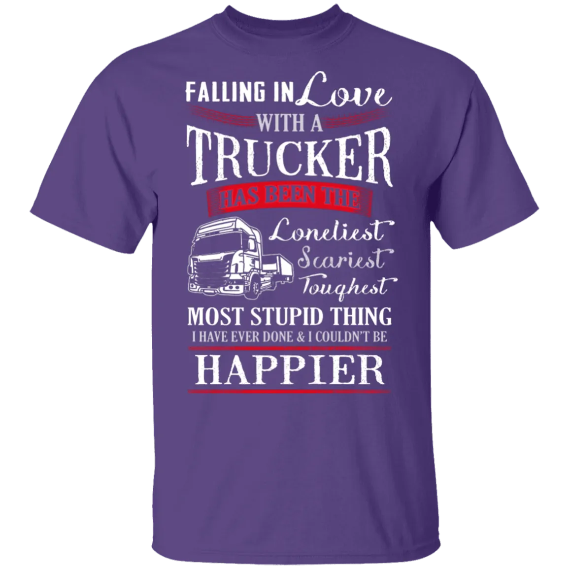 Falling For A Trucker T-Shirt