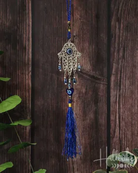 Fatima Hand   Tassel Evil Eye Protection Hanging Talisman