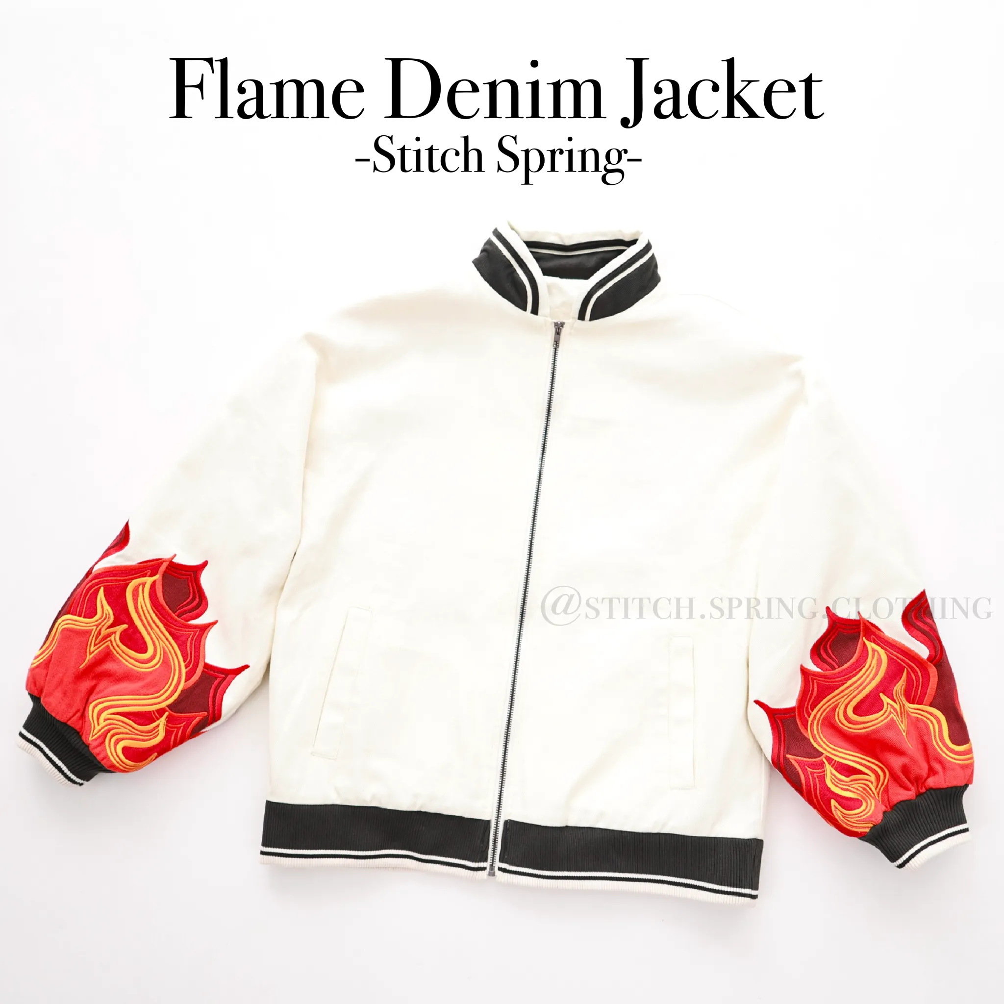 Flame Denim Jacket Preorder