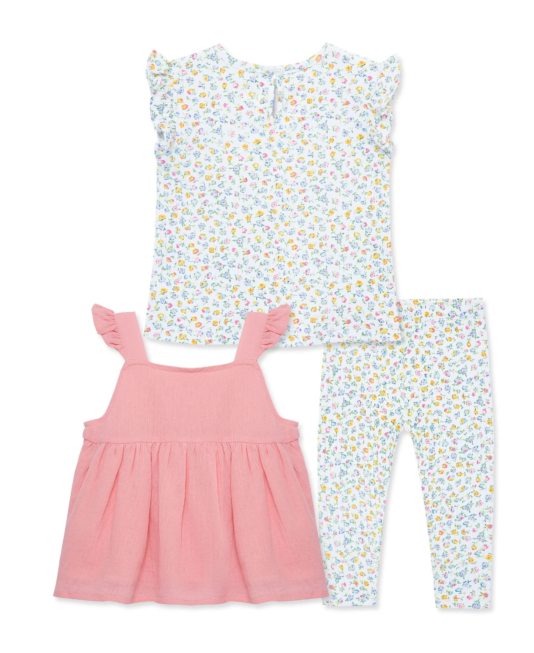 Floral 3-Piece Infant Play Set (12M-24M)