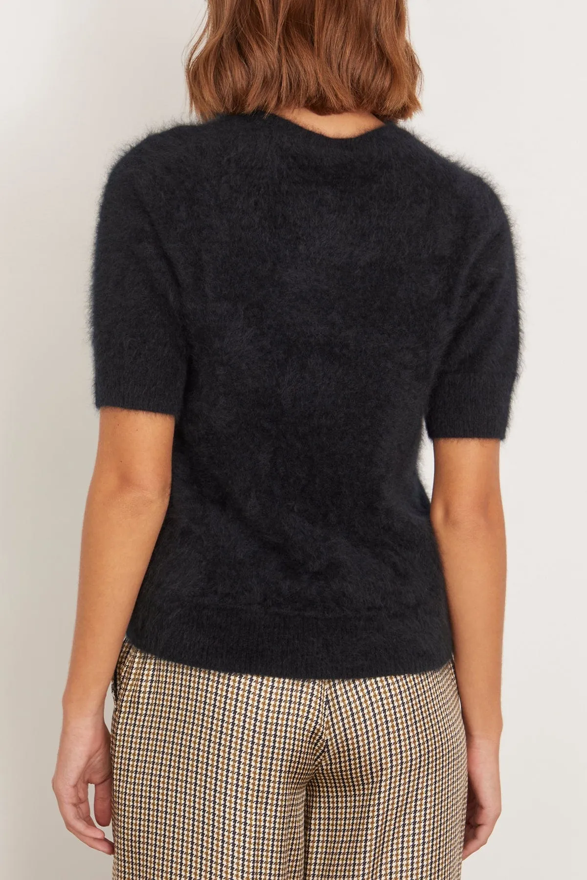 Fluffy Luxury Pullover in Black