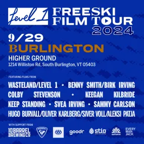 Freeski Film Tour 9/29 BURLINGTON