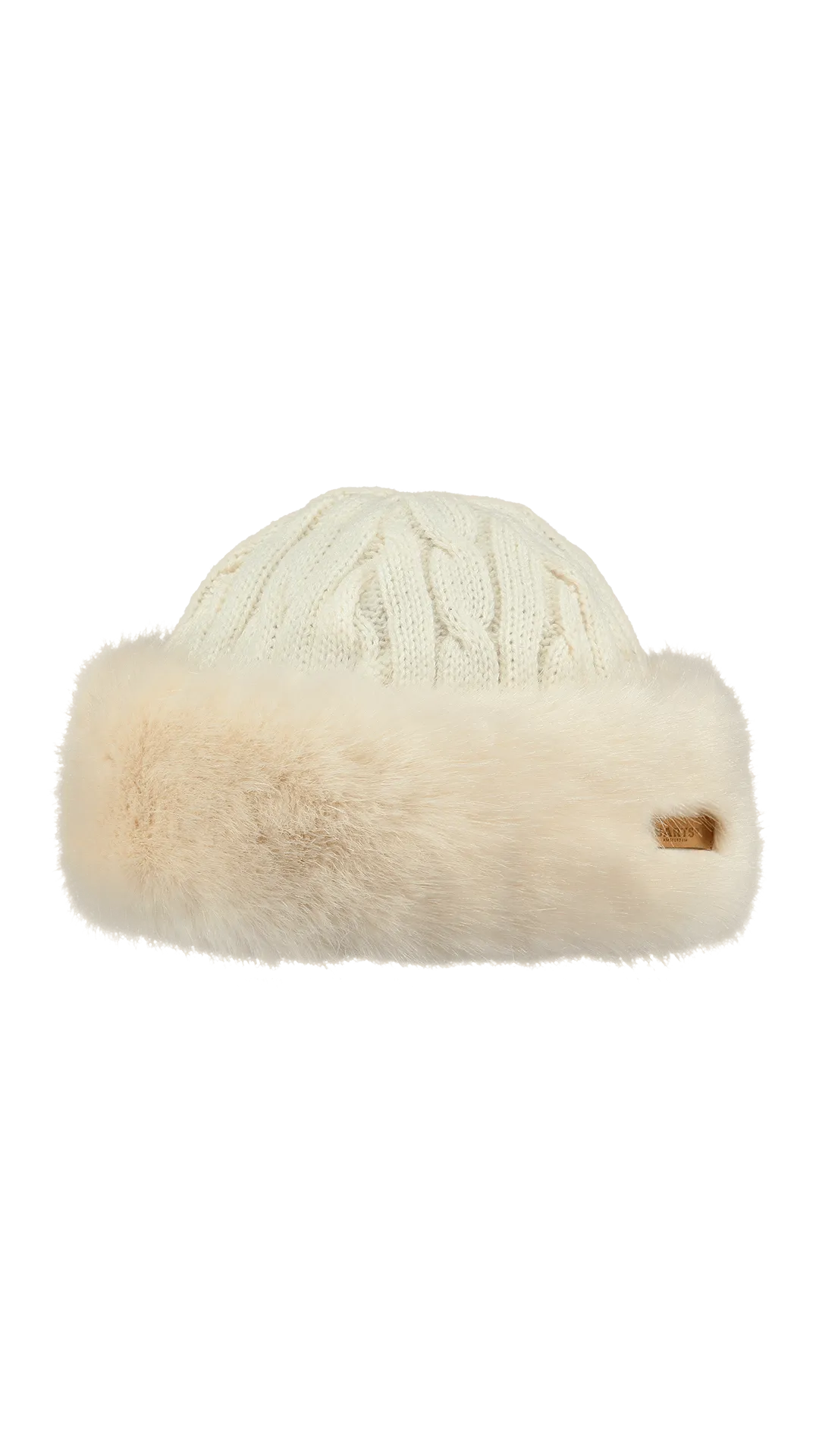 Fur Cable Bandhat - White