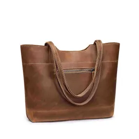 Genuine Leather Tote