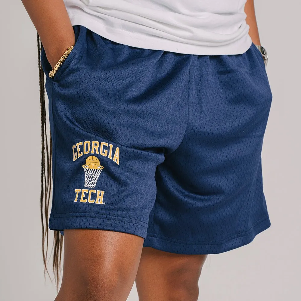 Georgia Tech Yellow Jackets Retro Practice Shorts