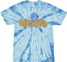 GUILTY GEAR - 'Destroyed May' T-Shirt - Blue Tie Dye