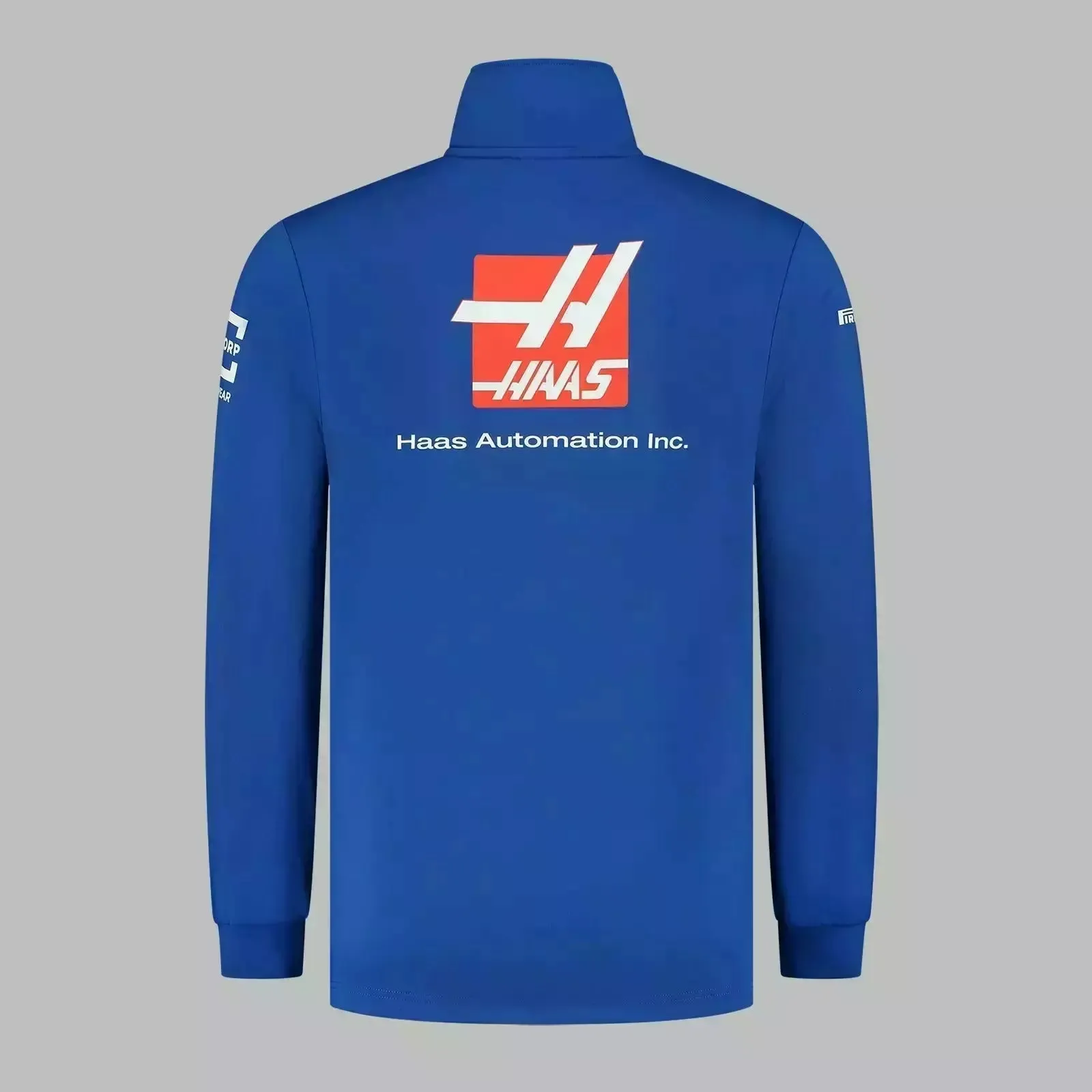 Haas Racing F1 2022 Men's Team Fitted 1/4 Zip Sweatshirt