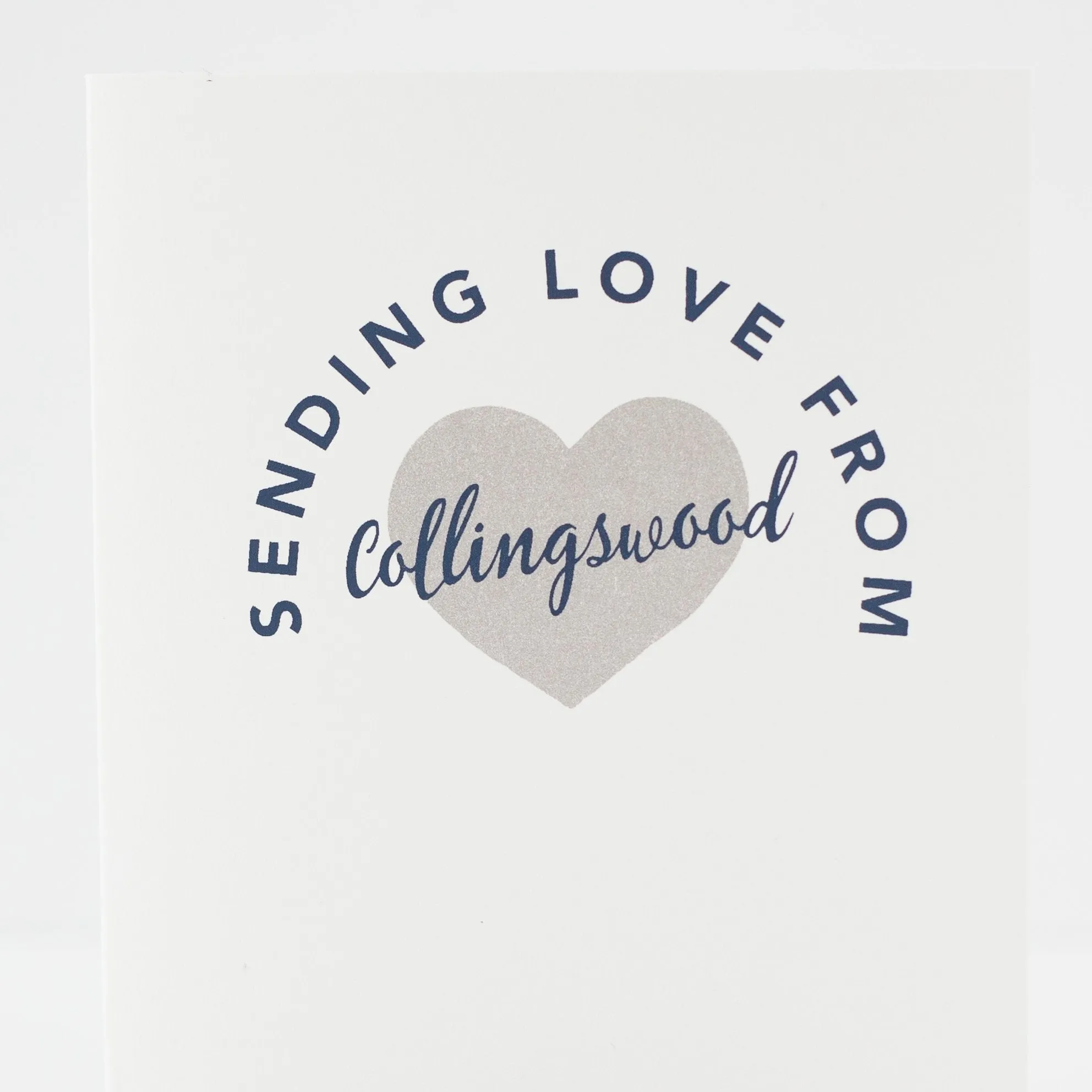 hello from Collingswood greeting card, New Jersey greeting card