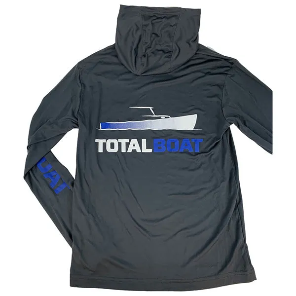 Hooded Long Sleeve Logo Pullover