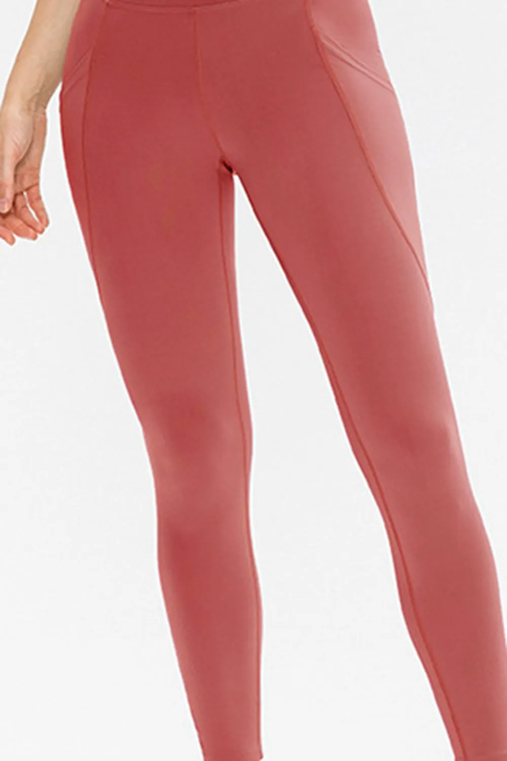 Joelle Slim Fit Long Active Leggings with Pockets