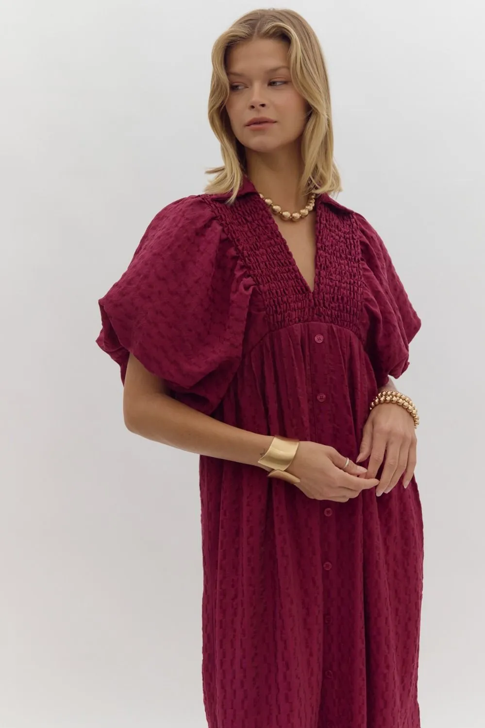 'Journey of Love' Dress - Plum