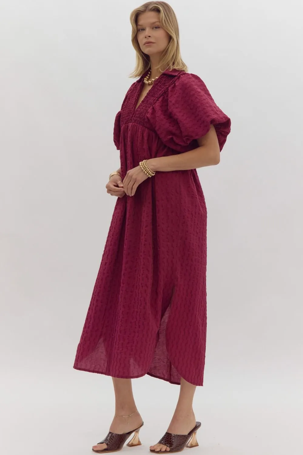 'Journey of Love' Dress - Plum