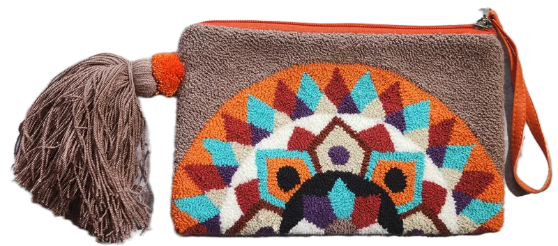 Karsyn Handmade Wayuu Punch-needle Clutch