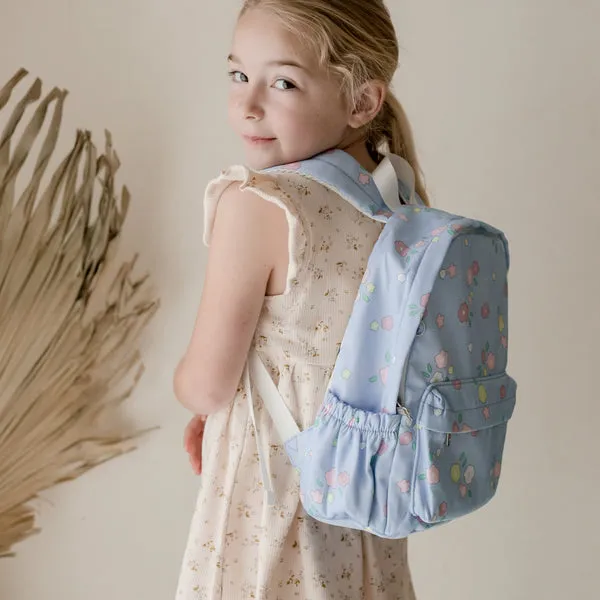 Kids Backpack - Blue Floral