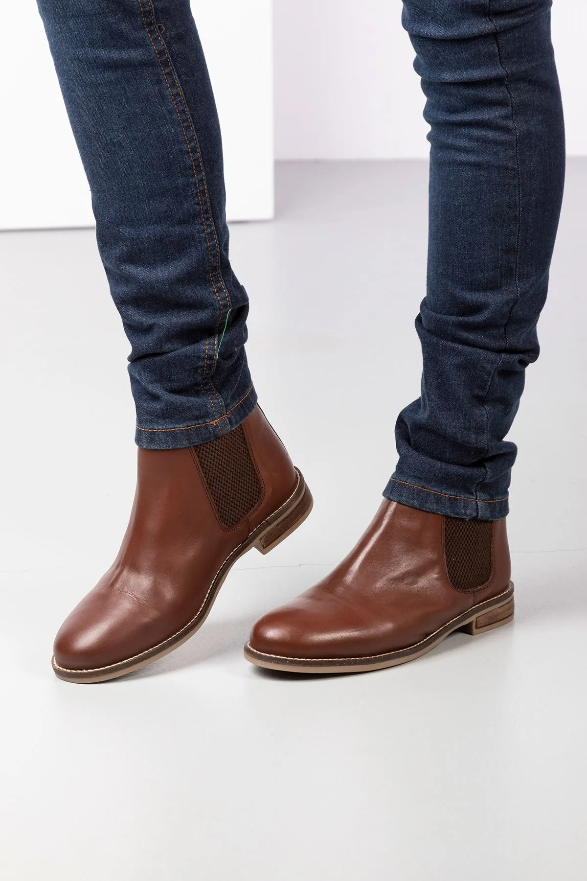 Ladies Leather Chelsea Boots - Kirby