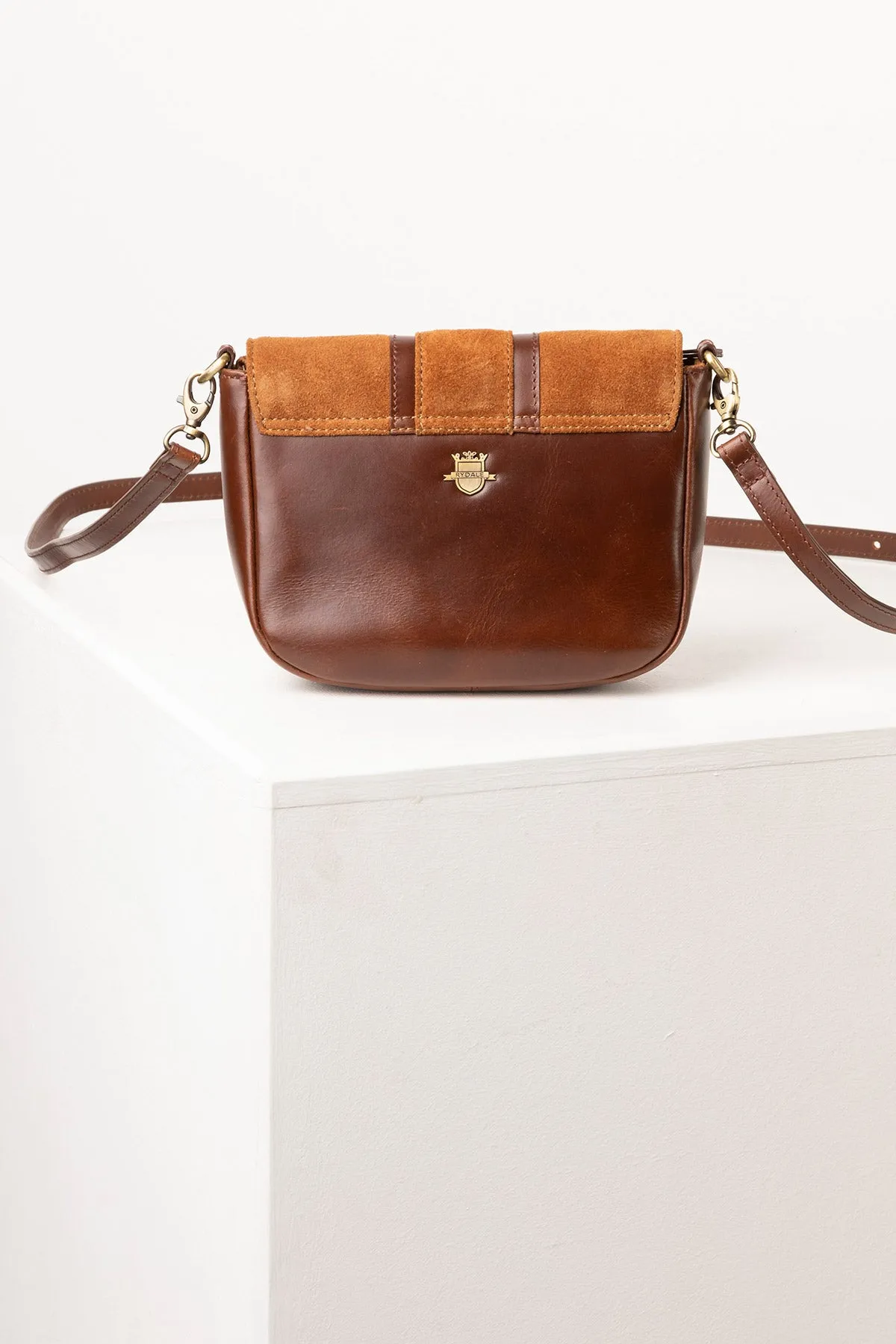 Ladies Suede Cross Body Bag - Allerton