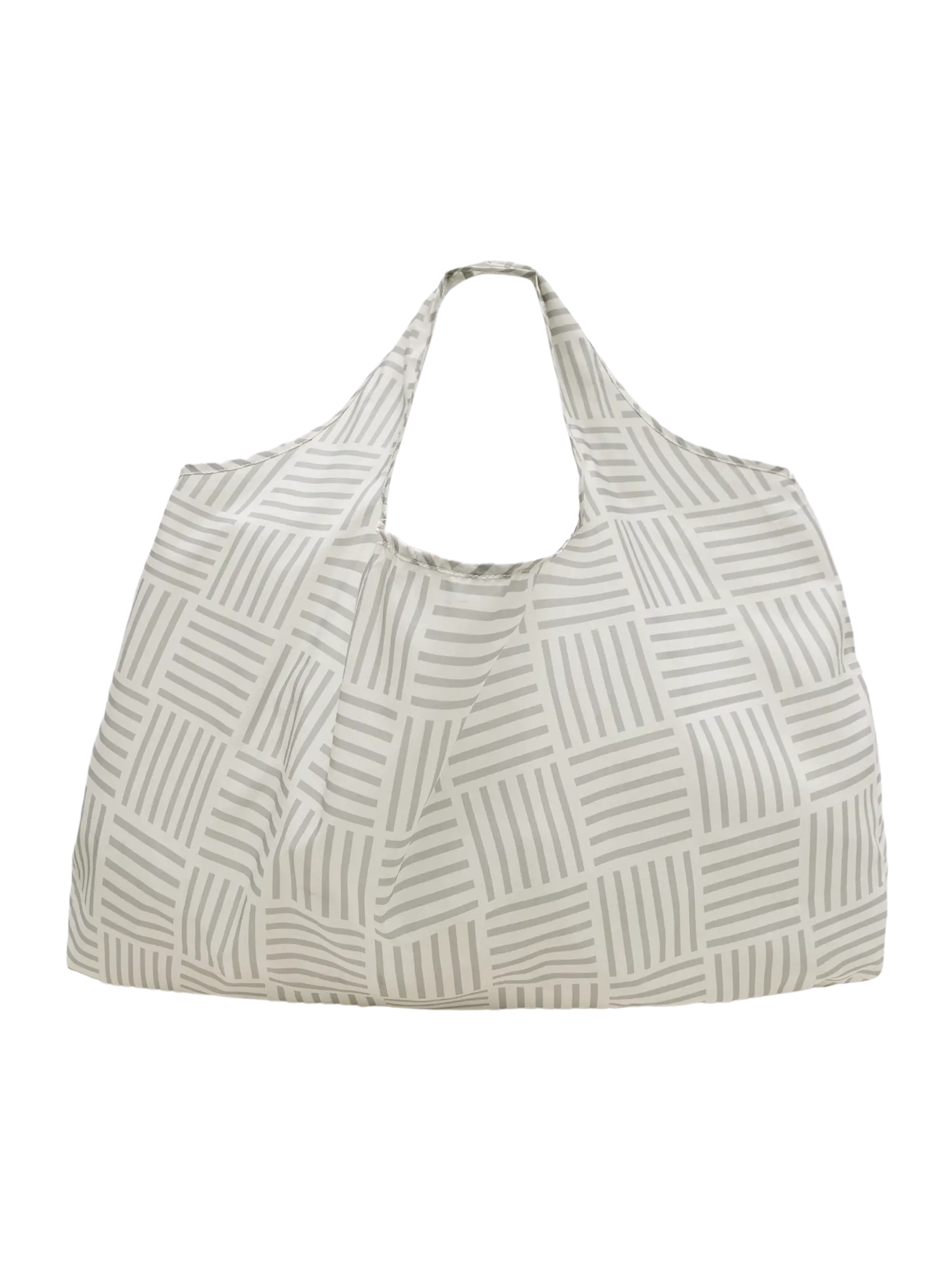 Large Reusable Tote (Interlace Grey)