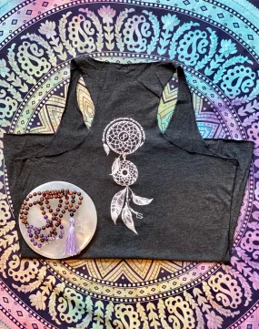 Last Few! Dream Catcher, Eco- Black Racerback Tank