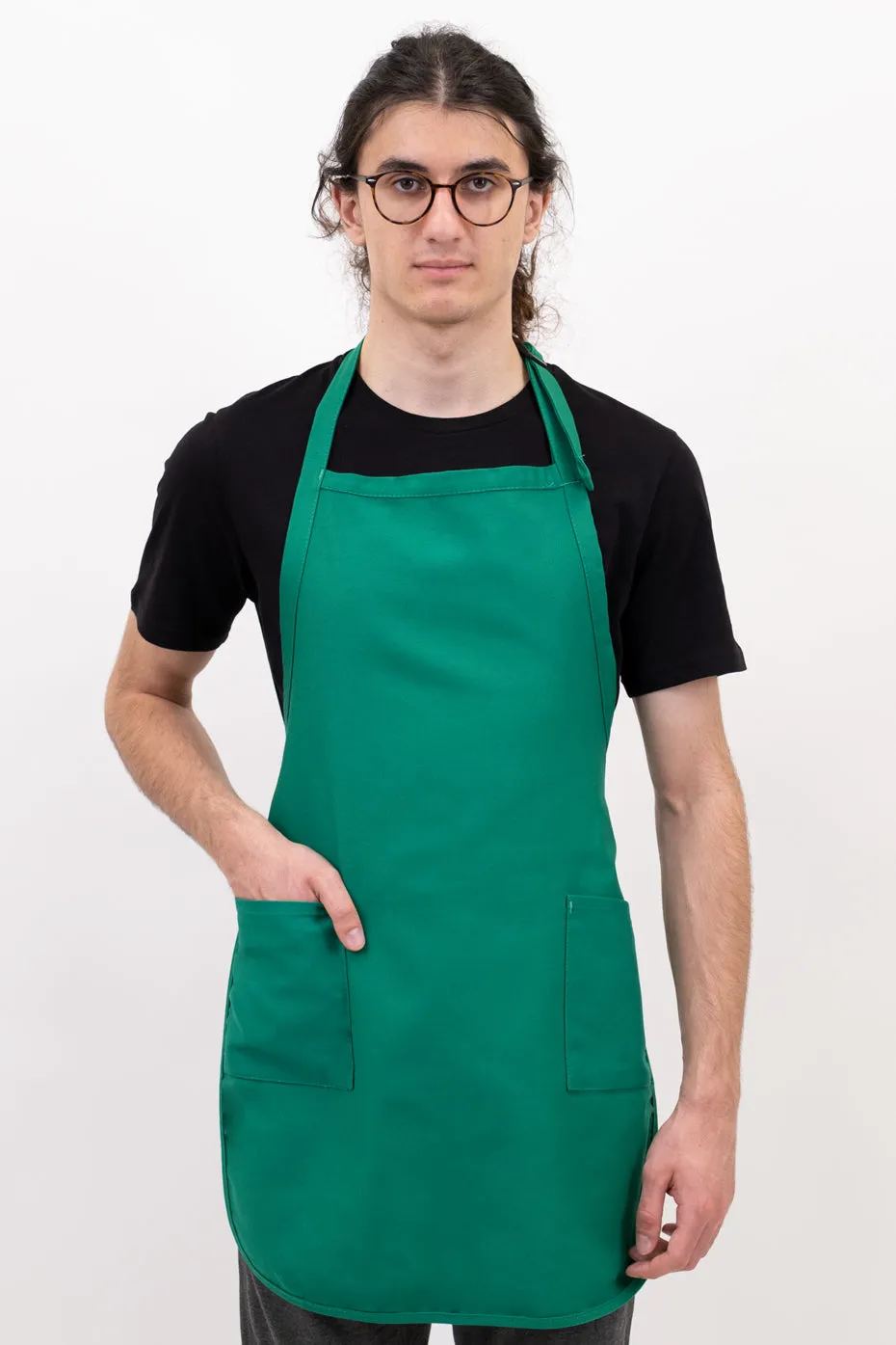 Laviva Sports™ Full Length Apron with 2 Patch Pockets