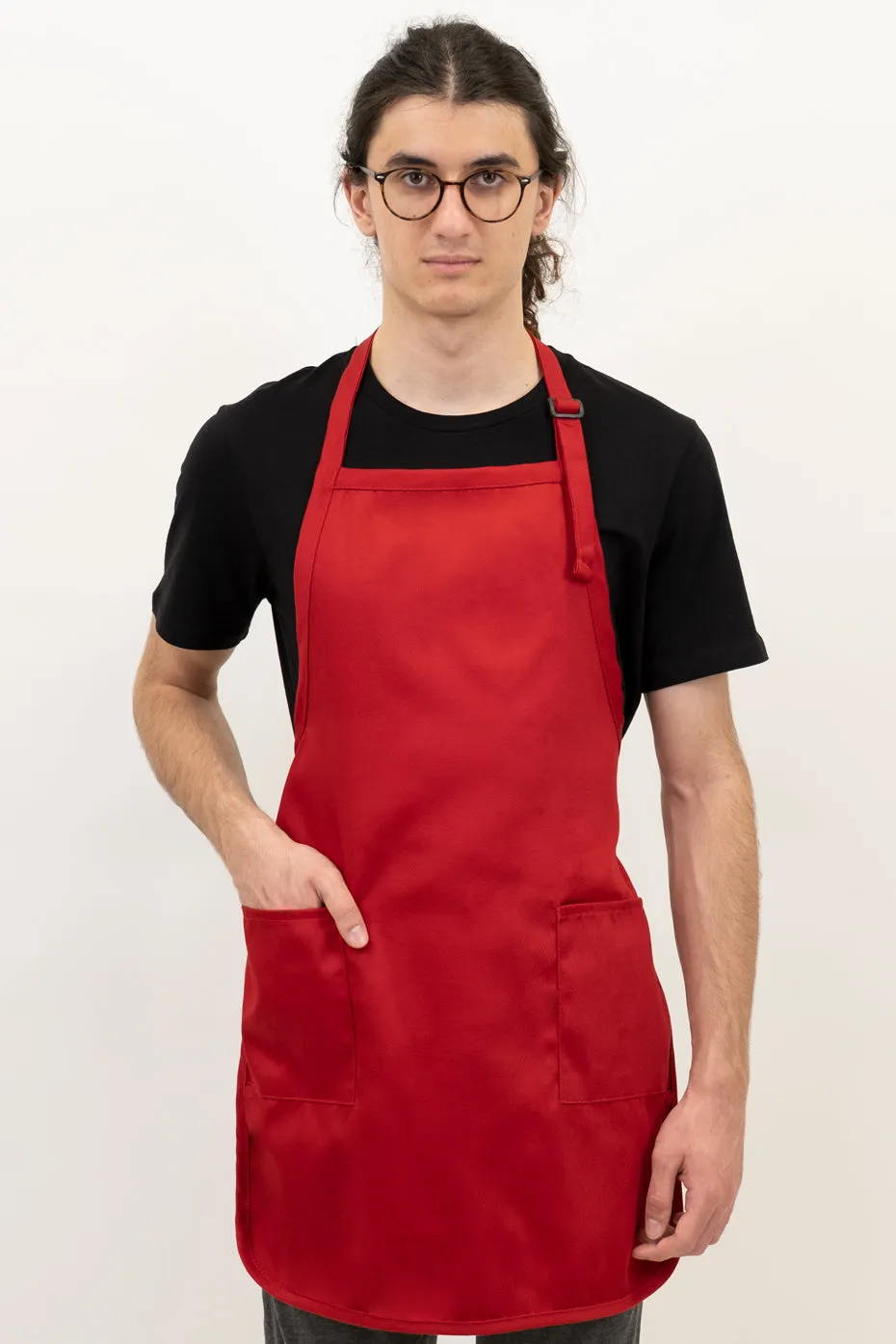 Laviva Sports™ Full Length Apron with 2 Patch Pockets