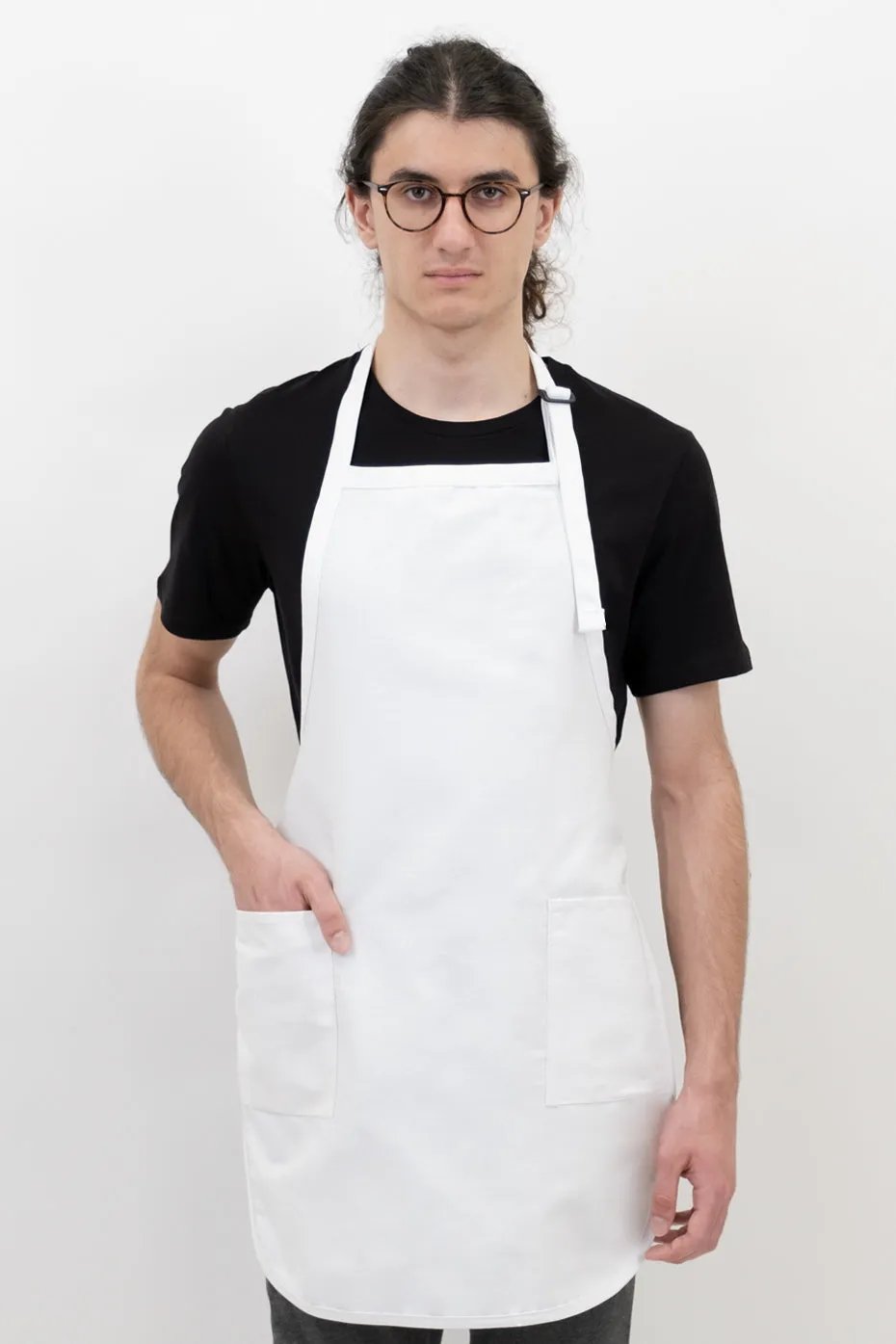 Laviva Sports™ Full Length Apron with 2 Patch Pockets