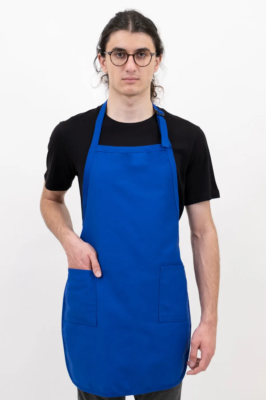 Laviva Sports™ Full Length Apron with 2 Patch Pockets