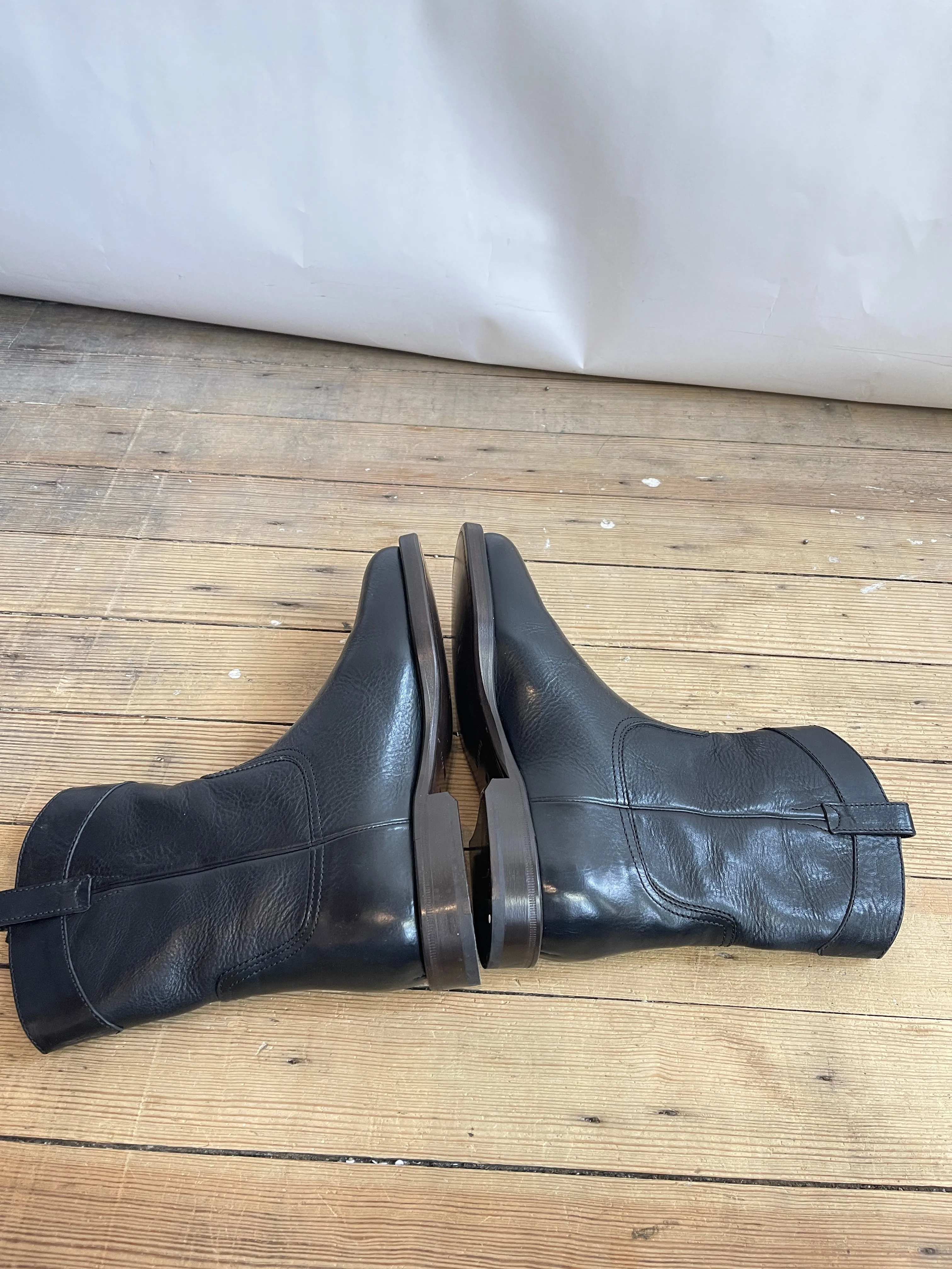 Lemaire Leather Western Boots (39)