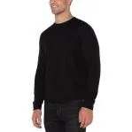 Long Sleeve Crew Neck - Black