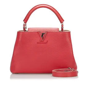 Louis Vuitton Capucines BB Red Taurillon