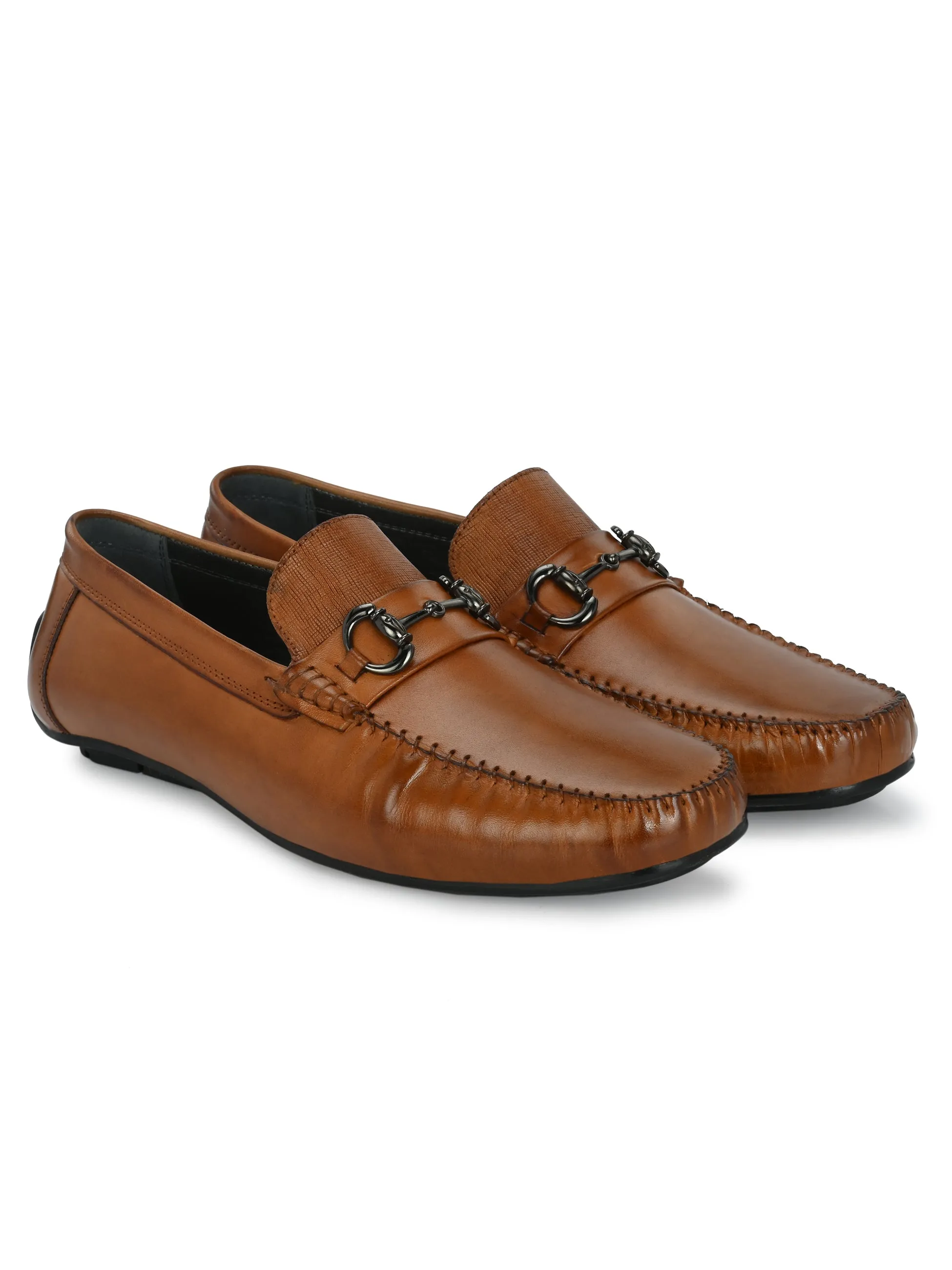 Luciano Tan Driving Loafers