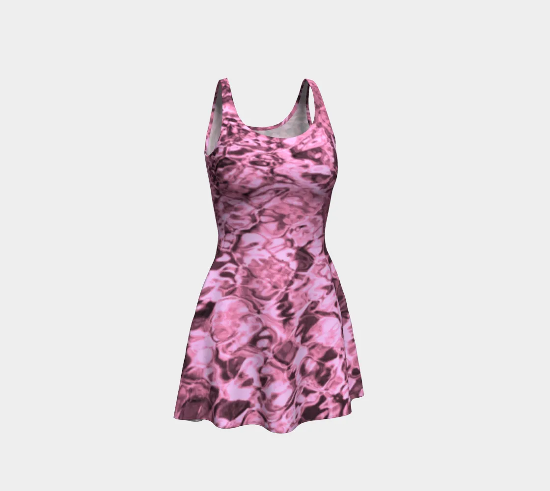 Mermaid Spandex Dress - STYLE Skater - COLOR Pink