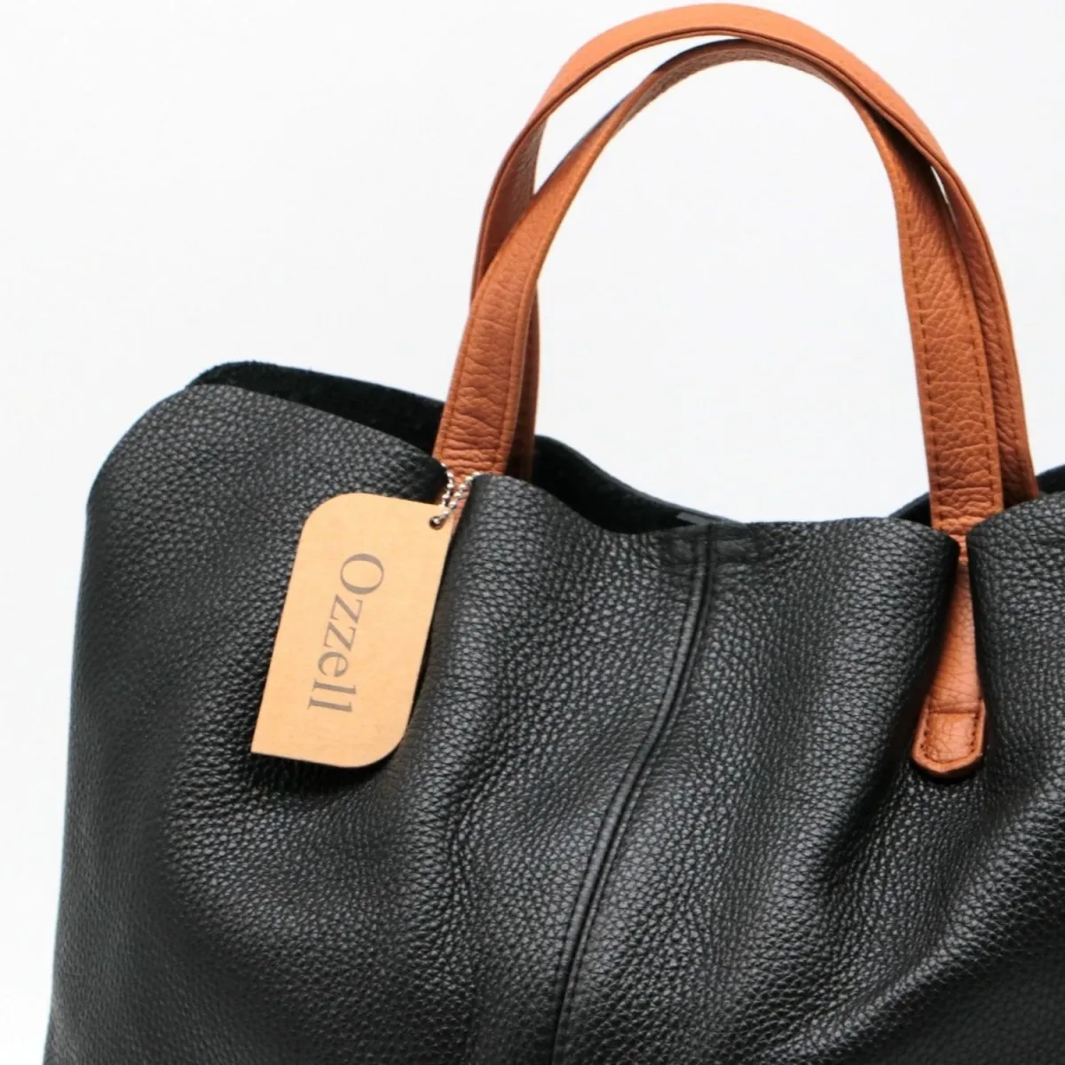 Milano Premium Leather Tote Bag