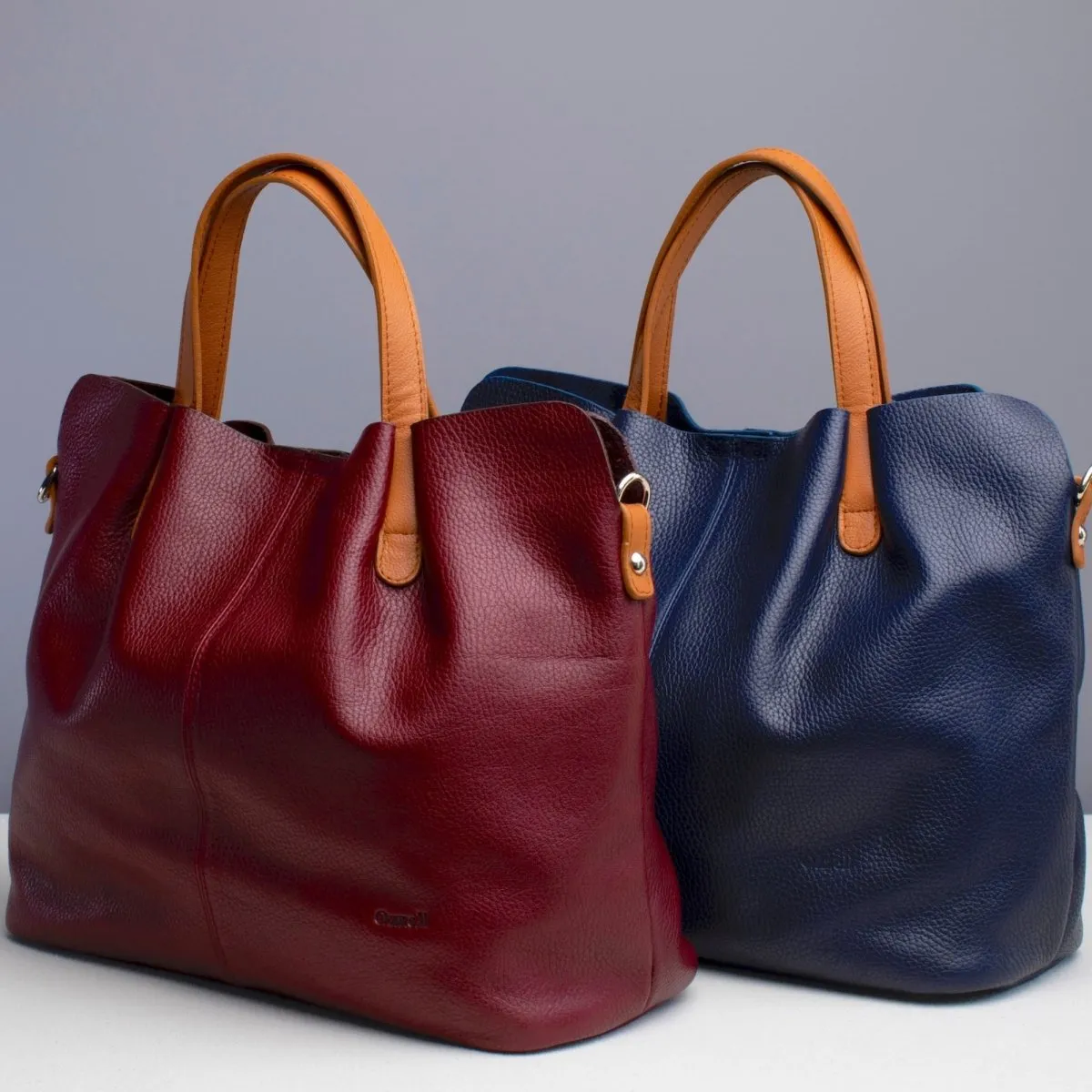 Milano Premium Leather Tote Bag