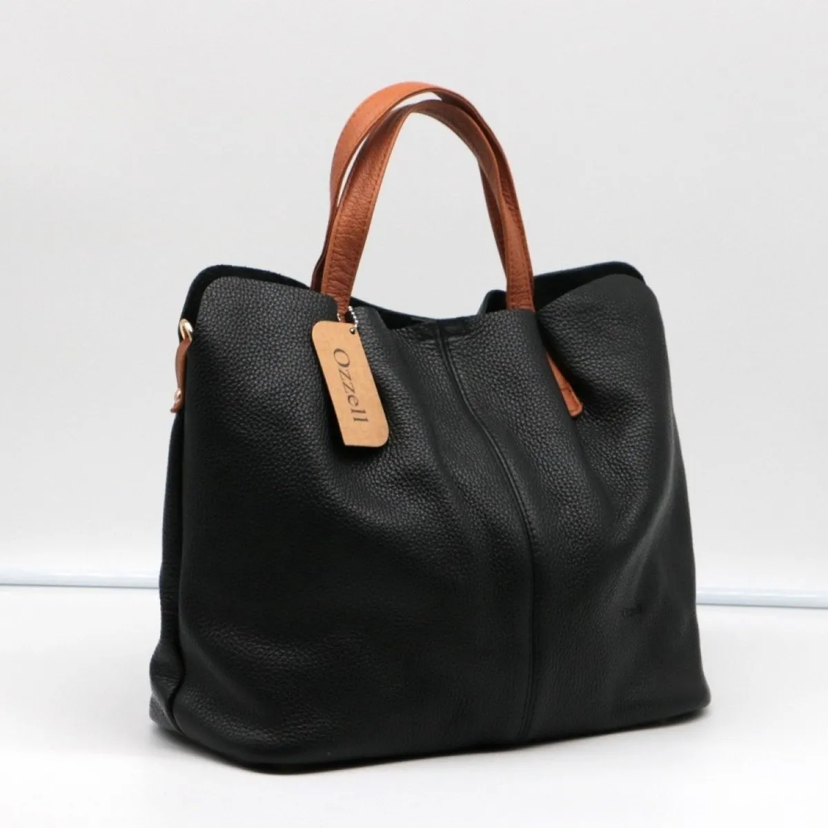 Milano Premium Leather Tote Bag