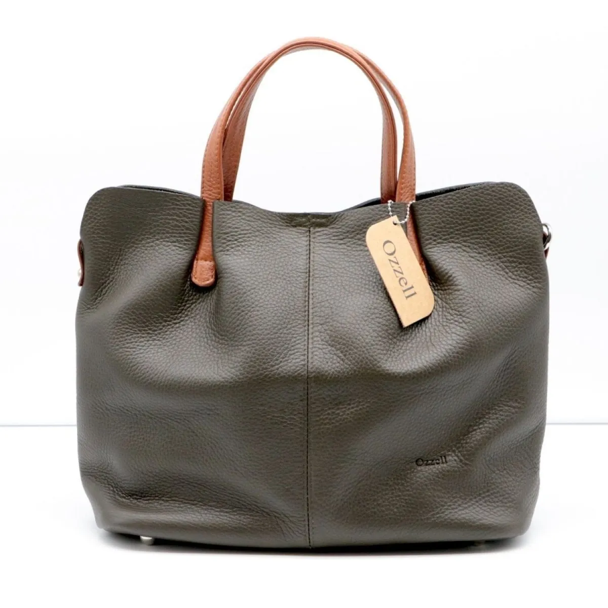 Milano Premium Leather Tote Bag