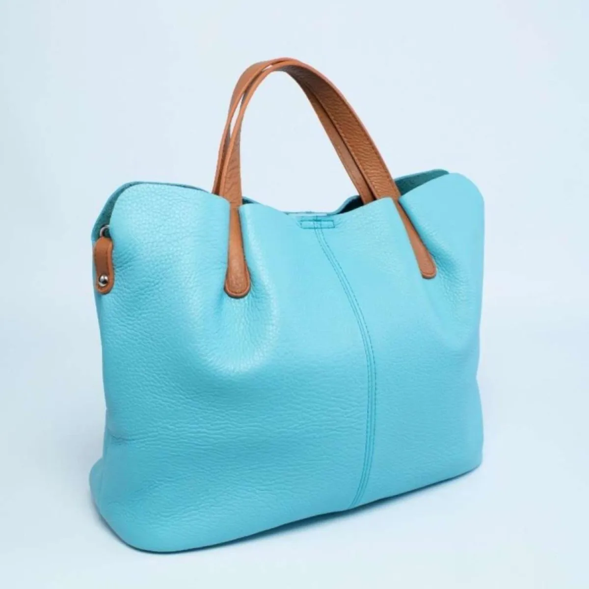 Milano Premium Leather Tote Bag