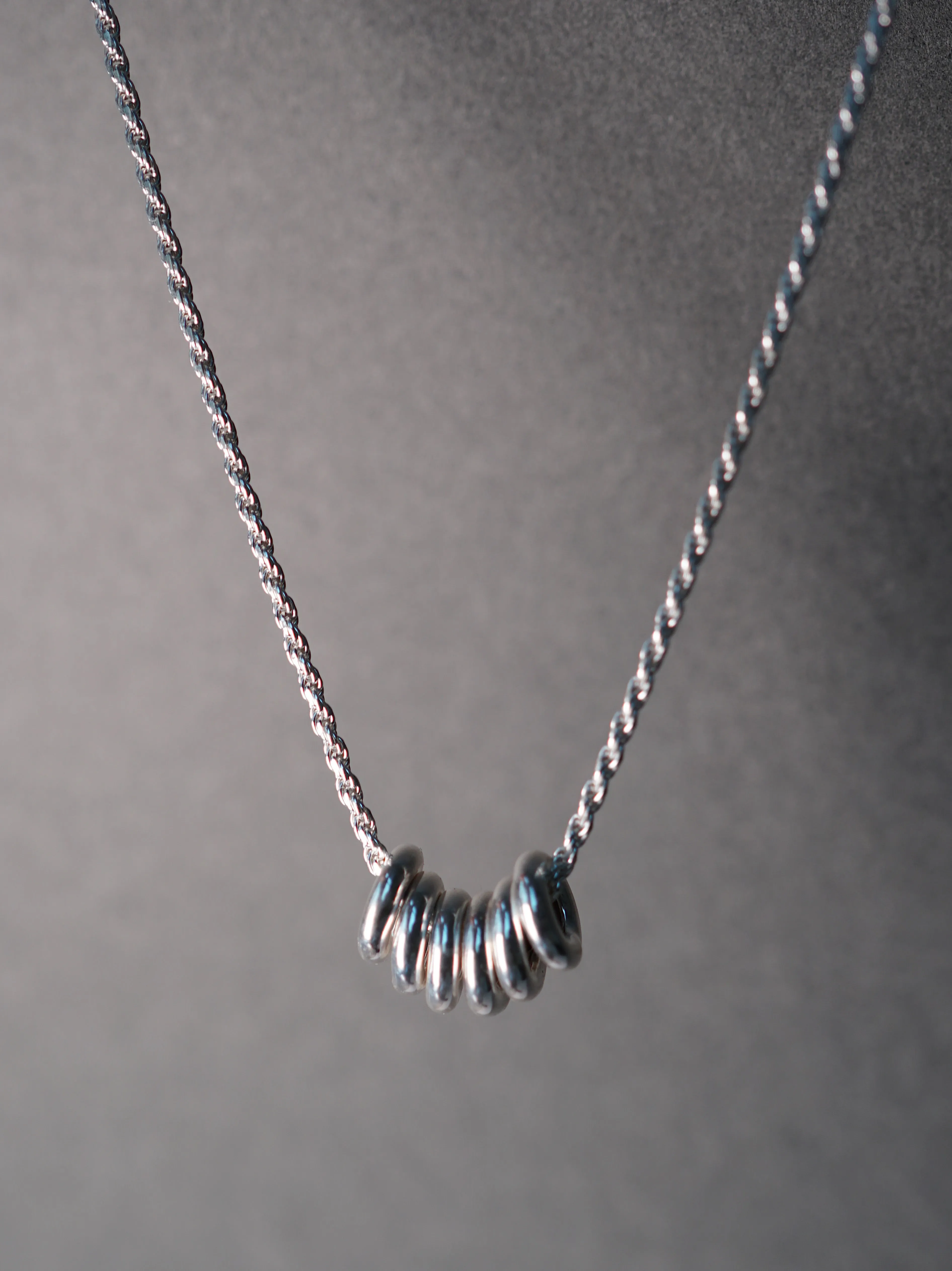 Nim Necklace <br> Silver